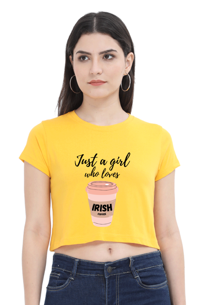 Coffee Addiction Crop tops