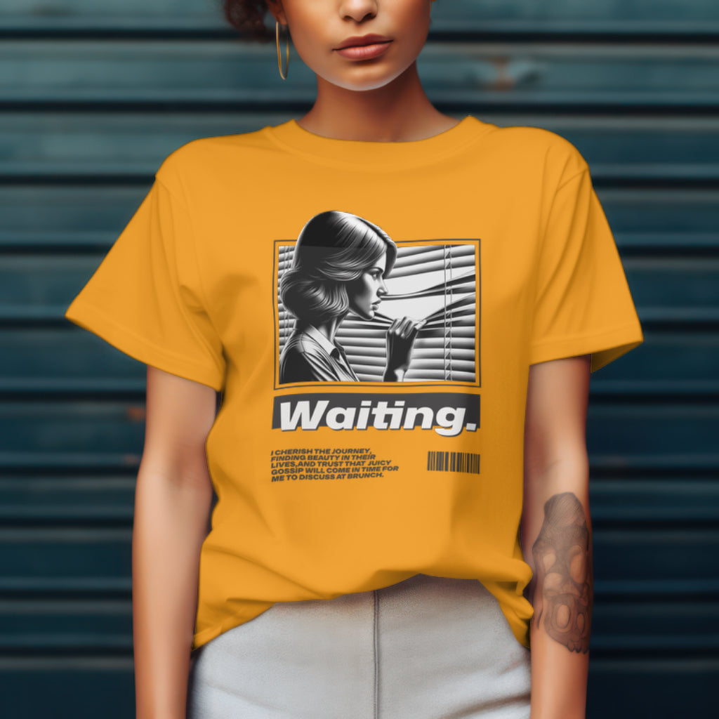 Waiting is fruitful oversized unisex t-shirts