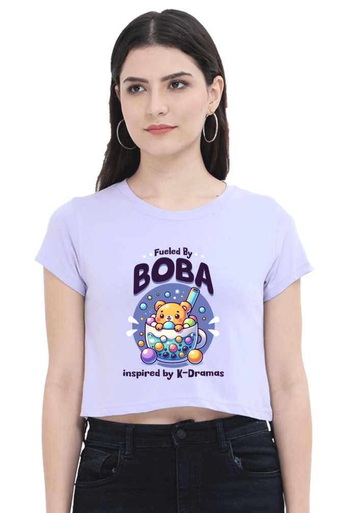 Love for k-drama crop tops