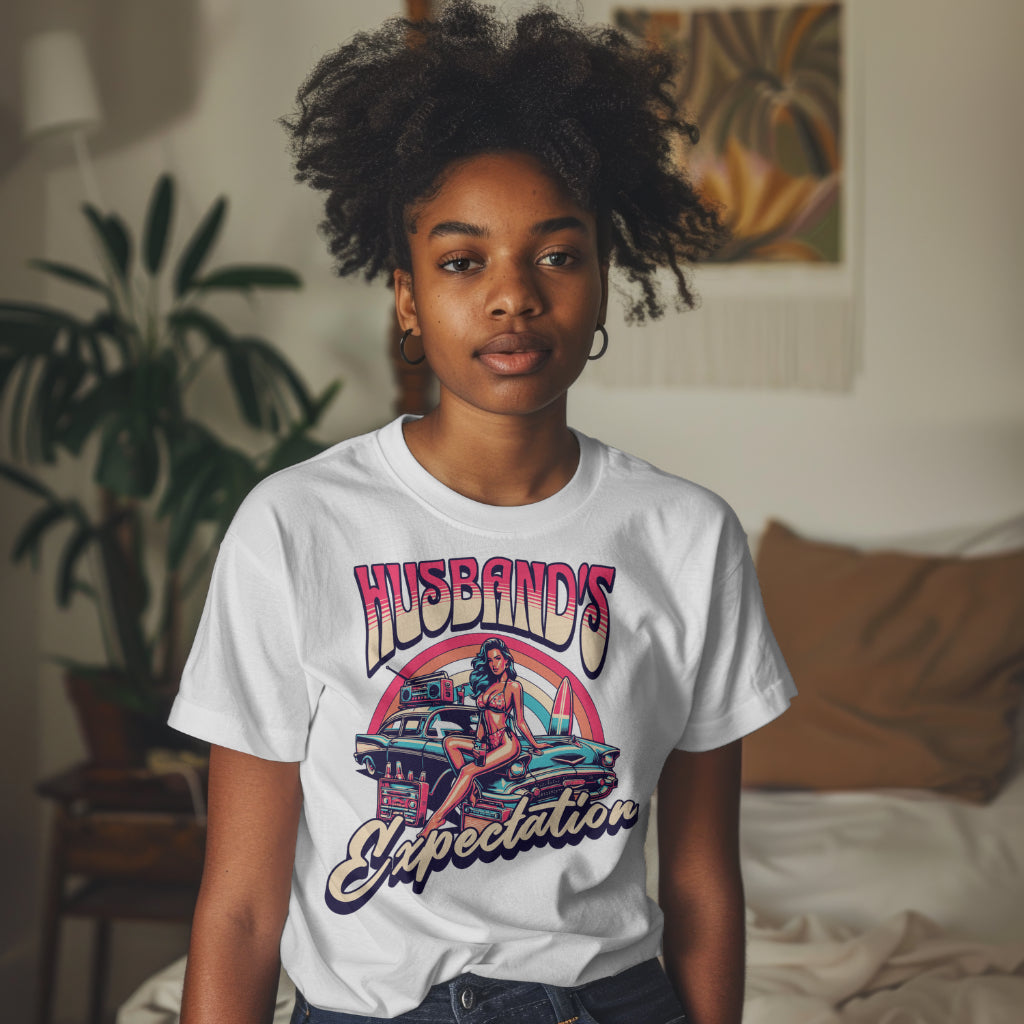 WIFE'S EXPECTATION & HUSBAND'S EXPECTATION Oversized T-Shirt Combo
