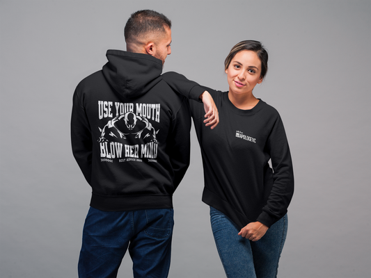 Use Your Mouth Oversized Hoodie Sweatshirt